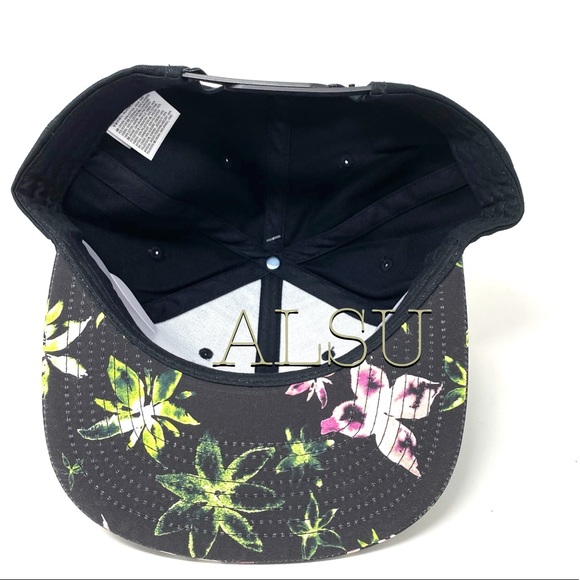 VANS Allover it Men’s SnapBack Black Floral Cap - Picture 6 of 8